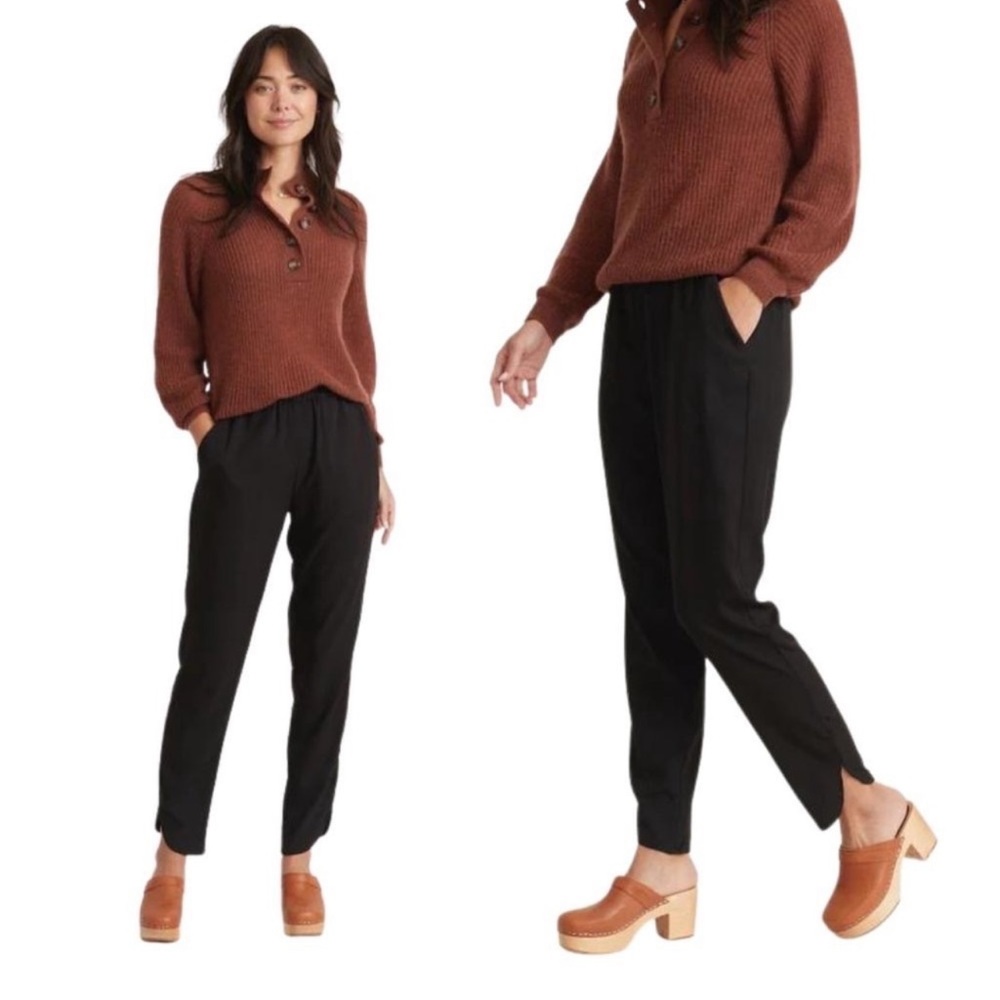 Marine Layer black Allison pant